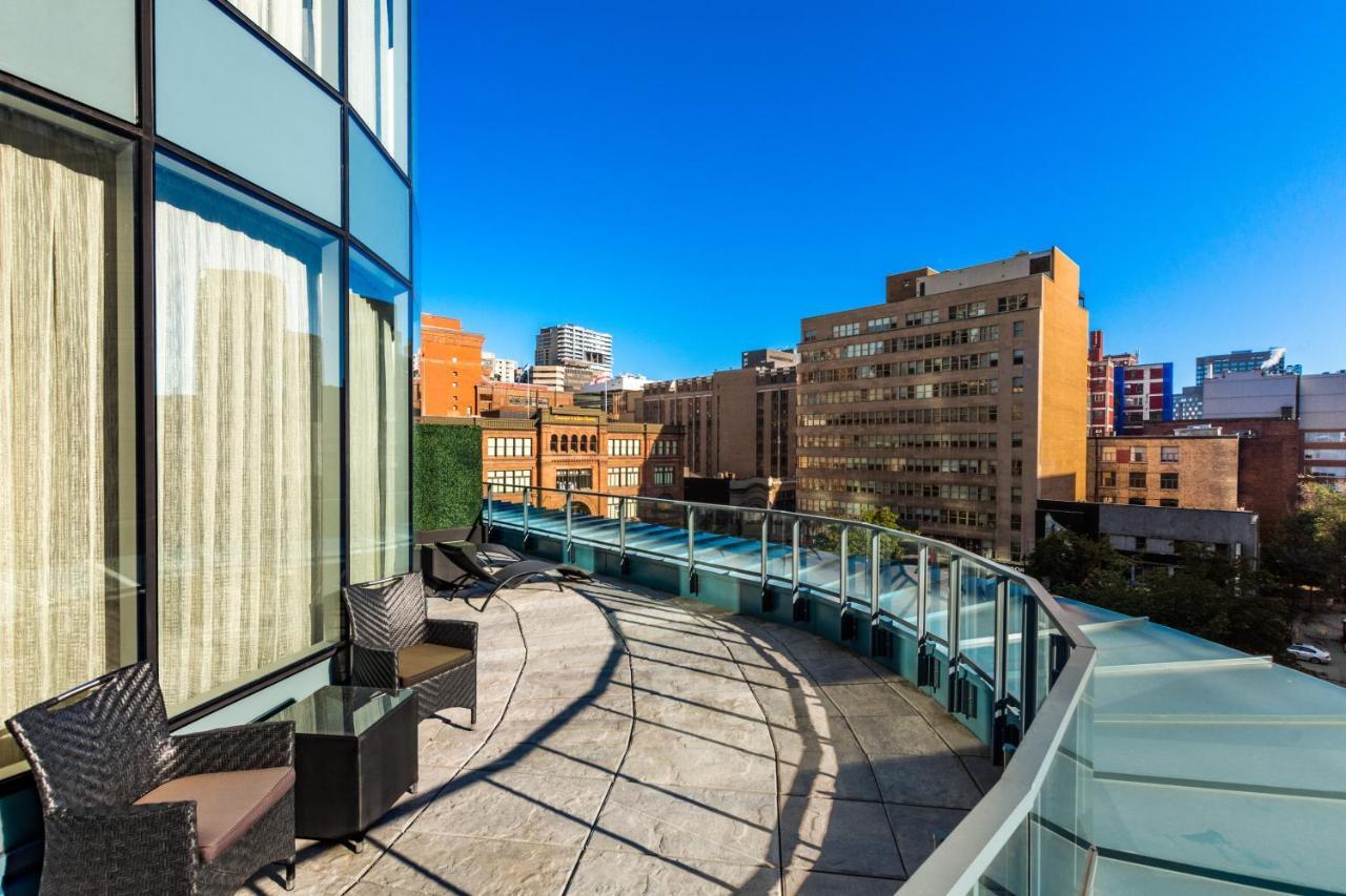 Hotel Birks Montreal Exterior foto The rooftop terrace